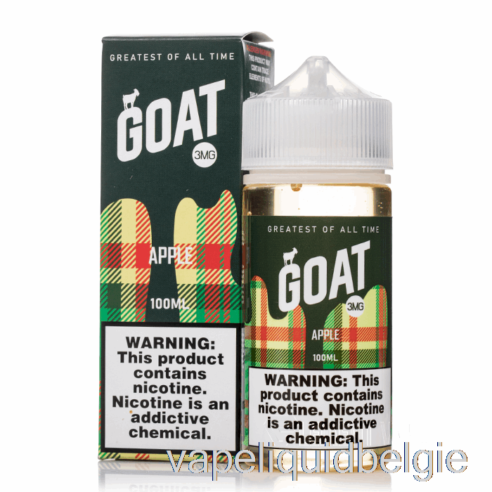 Vape Vloeibare Appel - Geit E-vloeistof - 100ml 6mg